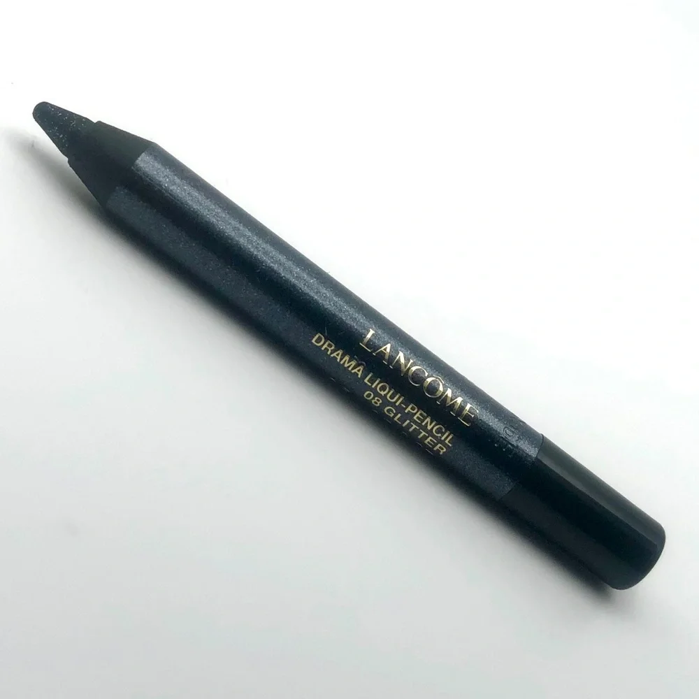 ❤️ 4 for $25 Lancome Drama Liqui-Pencil Glitter Black Mini NEW